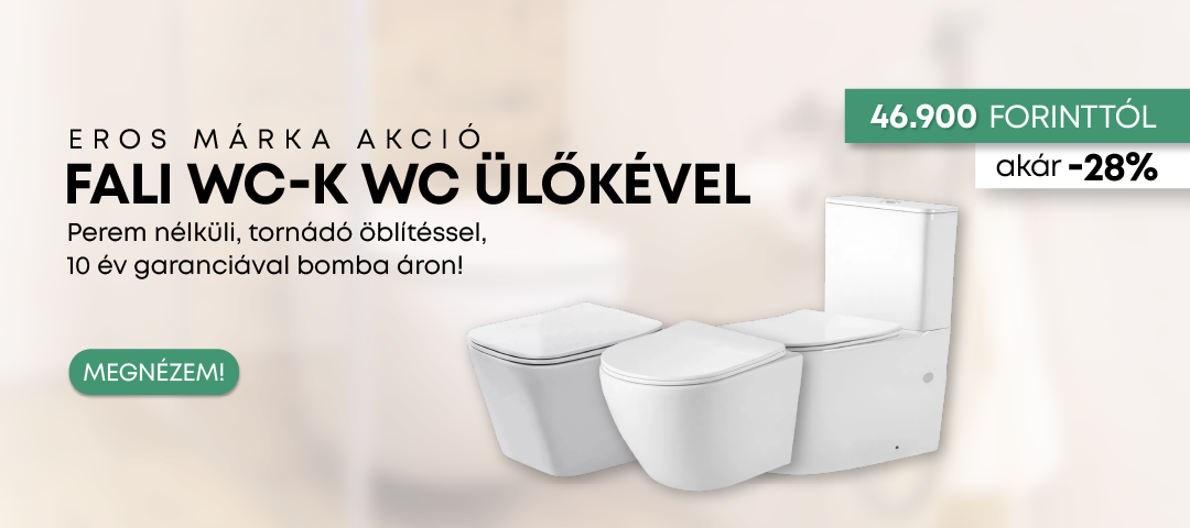EROS wc-k ülőkével akció