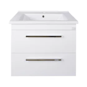   TMP VIVA 65 fali fürdőszobabútor - Sanovit ATRIA 9065 porcelán mosdóval - 65 x 45,5 cm