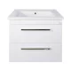 TMP VIVA 65 fali fürdőszobabútor - Sanovit ATRIA 9065 porcelán mosdóval - 65 x 45,5 cm