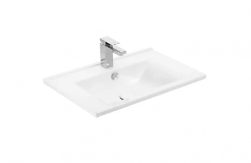 TMP VIVA 65 fali fürdőszobabútor - Sanovit ATRIA 9065 porcelán mosdóval - 65 x 45,5 cm