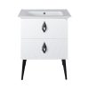 TMP KEOPS álló fürdőszobabútor - CeraStyle BLUE 70 - 42200 mosdóval - 70 x 47 cm