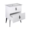 TMP KEOPS álló fürdőszobabútor - CeraStyle BLUE 70 - 42200 mosdóval - 70 x 47 cm