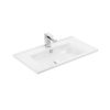 TMP IRON 75 álló fürdőszobabútor - Sanovit ATRIA 9075 porcelán mosdóval - 75 x 45,5 cm