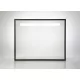 TMP IRON fürdőszobai tükör - FEKETE keret - szögletes - LED világítással - 85 x 68 cm