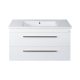 TMP VIVA 100 fali fürdőszobabútor - Sanovit SOFT 13100 porcelán mosdóval - 100 x 45,5 cm