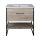 TMP IRON 85 álló fürdőszobabútor - Sanovit ATRIA 9085 porcelán mosdóval - 85 x 45,5cm