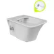 CeraStyle IBIZA fali WC - BEÉPÍTETT bidé funkcióval - rimless - perem nélküli