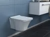 CeraStyle IBIZA fali WC - BEÉPÍTETT bidé funkcióval - rimless - perem nélküli