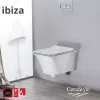 CeraStyle IBIZA fali WC - szögletes - rimless - perem nélküli - 51 cm