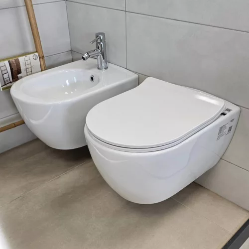 CeraStyle CITY fali WC - perem nélküli - rimless - rejtett rögzítésű - 53 cm