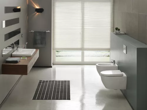 CeraStyle CITY fali WC - perem nélküli - rimless - rejtett rögzítésű - 53 cm