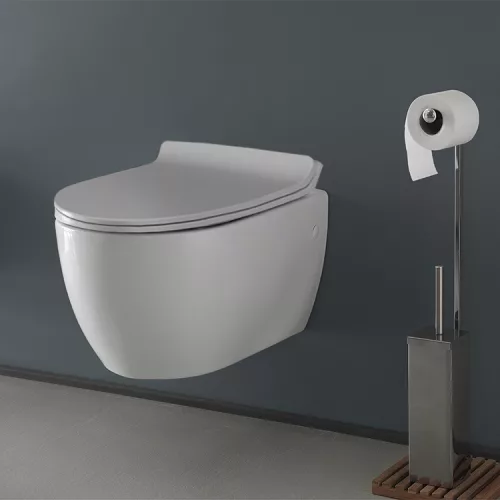 CeraStyle CITY fali WC - perem nélküli - rimless - rejtett rögzítésű - 53 cm