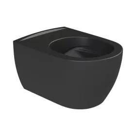   CeraStyle CITY fali WC - MATT FEKETE - rimless - perem nélküli - 53 cm