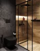 CeraStyle CITY fali WC - MATT FEKETE - rimless - perem nélküli - 53 cm