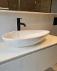 CeraStyle OLIVE - PULTRA ültethető - Top Counter - porcelán mosdó - 75 x 38 cm