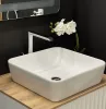 CeraStyle ONE - PULTRA ültethető - Top Counter - porcelán mosdó -  - 46 x 46 cm