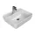 CeraStyle ONE - PULTRA ültethető - Top Counter - porcelán mosdó -  - csaplyukas - 55 x 45 cm