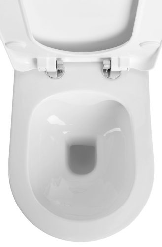 Sanovit AVVA fali WC - rimless - perem nélküli - rejtett szerelésű - 53 cm