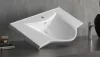 Sanovit ALBATROS - porcelán mosdókagyló - 75 x 46,7 cm