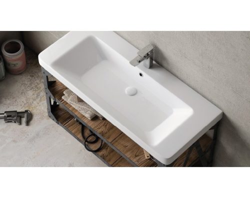 Sanovit LUXURY - porcelán mosdókagyló - 105 x 46 cm