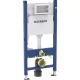 Geberit DuofixBasic fali WC-szerelőelem - 112 cm - Delta 12 cm-es falsík alatti öblítőtartállyal