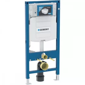   Geberit Duofix fali WC szerelőelem - 112 cm - SIGMA falsík alatti öblítőtartállyal - 12 cm