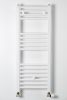 Törölközőszárító radiátor - Viva Platinum Therm - EGYENES - fehér - 400 x 1000 mm