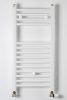 Törölközőszárító radiátor - Viva Platinum Therm - EGYENES - fehér - 400 x 800 mm