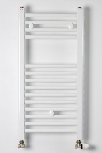 Törölközőszárító radiátor - Viva Platinum Therm - EGYENES - fehér - 400 x 800 mm