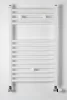 Viva Platinum Therm törölközőszárító radiátor - EGYENES - fehér - 500 x 800 mm