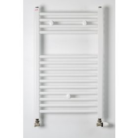   Törölközőszárító radiátor - Viva Platinum Therm - EGYENES - fehér - 500 x 800 mm