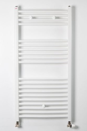 Törölközőszárító radiátor - Viva Platinum Therm - EGYENES - fehér - 700 x 1200 mm