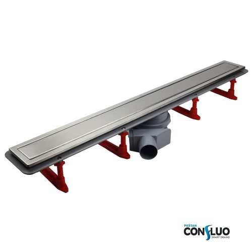 Pestan zuhanyfolyóka Confluo Premium Line fém 45 cm