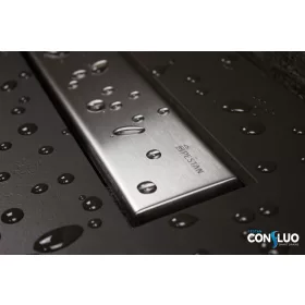   Pestan zuhanyfolyóka Confluo Frameless Line - keret nélküli - 55 cm
