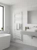 Törölközőszárító radiátor - Viva Platinum Therm - ÍVES - fehér - 600 x 1800 mm