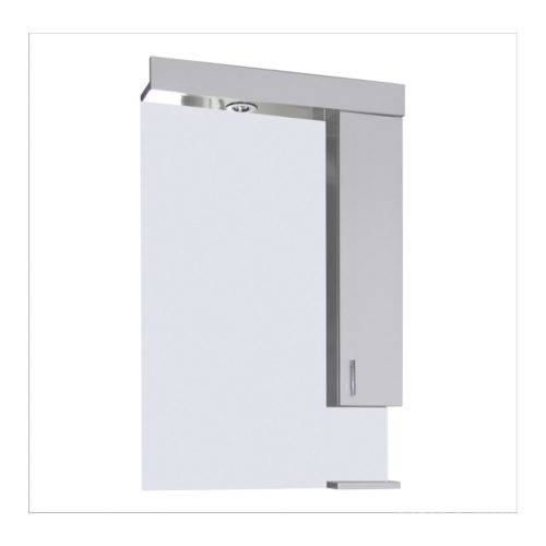 Viva STYLE Tükrös fürdőszobai szekrény LED világítással - JOBBOS szekrénnyel - 55 x 99 x 17 cm