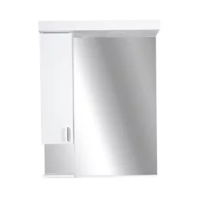   Viva STYLE Tükrös fürdőszobai szekrény LED világítással - BALOS szekrénnyel - 55 x 97 x 15 cm