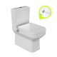 CeraStyle NOURA monoblokk WC - BEÉPÍTETT bidé funkcióval - WC tartály - öblítőszelep - mély öblítésű