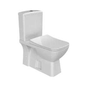 CeraStyle DURU perem nélküli monoblok WC - WC tartály - öblítőszelep - mély öblítésű