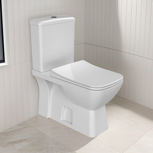 CeraStyle DURU perem nélküli monoblok WC - WC tartály - öblítőszelep - mély öblítésű