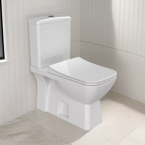 CeraStyle DURU perem nélküli monoblok WC - WC tartály - öblítőszelep - mély öblítésű