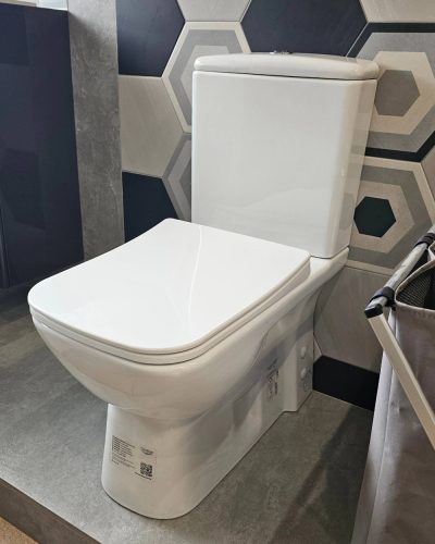 CeraStyle DURU perem nélküli monoblok WC - WC tartály - öblítőszelep - mély öblítésű