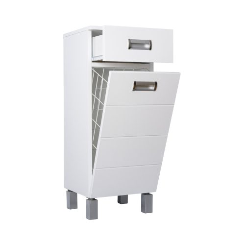 Viva SZQUARE fürdőszobai ÁLLÓSZEKRÉNY 85 alacsony - SZENNYESTARTÓS - 35 x 33 x 85 cm