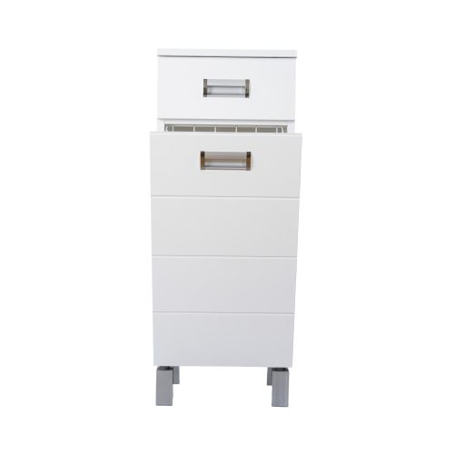 Viva SZQUARE fürdőszobai ÁLLÓSZEKRÉNY 85 alacsony - SZENNYESTARTÓS - 35 x 33 x 85 cm