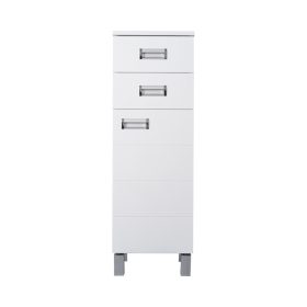   Viva SZQUARE fürdőszobai ÁLLÓSZEKRÉNY 100 középmagas POLCOS - JOBBOS - 33 x 35 x 100 cm