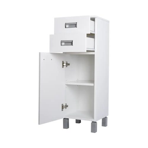 Viva SZQUARE fürdőszobai ÁLLÓSZEKRÉNY 100 középmagas POLCOS - BALOS - 33 x 35 x 100 cm