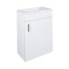 Viva STYLE NIKA - fali függesztett - fürdőszobabútor CeraStyle 71100 porcelán mosdóval 42 x 24 cm