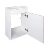 VivaStyle NIKA - fali függesztett - fürdőszobabútor CeraStyle 71100 mosdóval - JOBBOS - 42 x 24 cm
