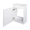 VivaStyle NIKA - fali függesztett - fürdőszobabútor CeraStyle 71100 mosdóval - BALOS - 42 x 24 cm