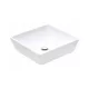Sanovit DECENTE - PULTRA ültethető - Top Counter - porcelán mosdó -  - 40 x 40 cm
